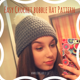 Easy Crchet bobble Hat Pattern (2)